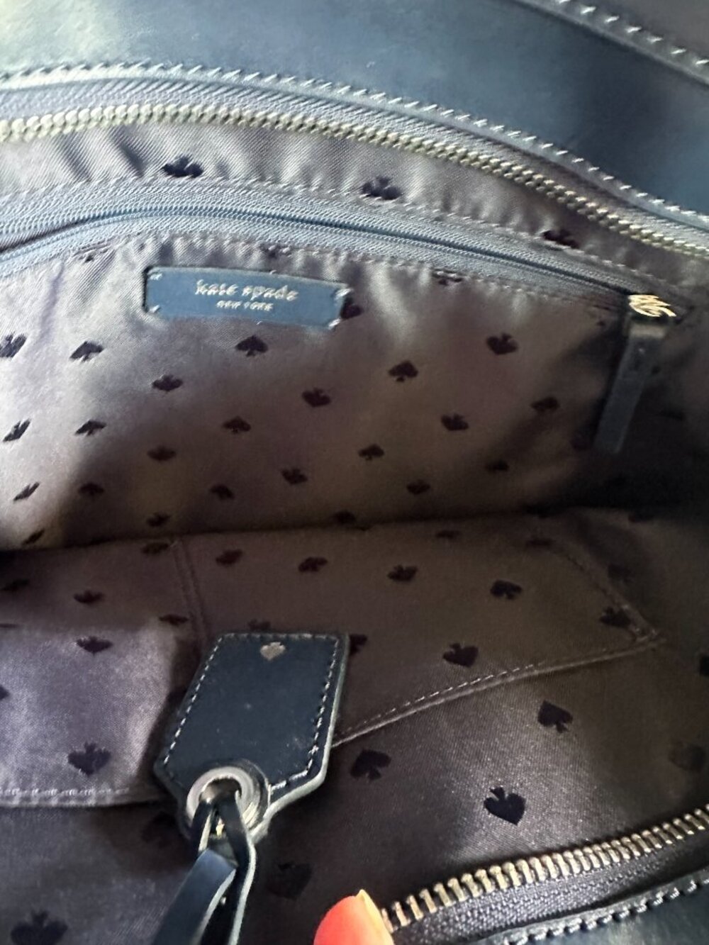 Kate Spade Polka Dot Purse Tote - Picture 3 of 3